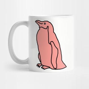 Rose Penguin Mug